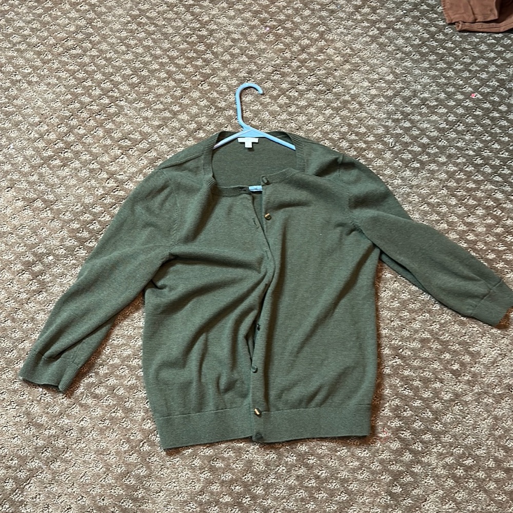 Talbots larg cardi